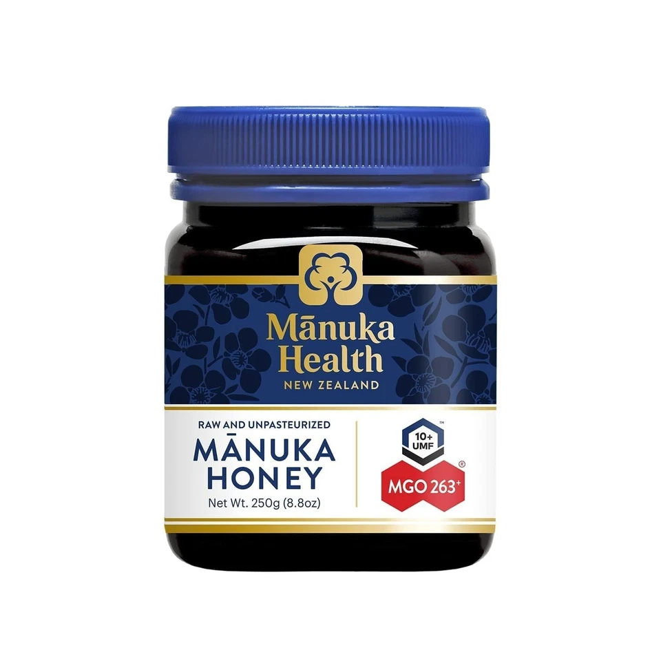 Manuka Health - MGO 250 Honey 100 Pure Zealand 8.8 Oz (250g)
