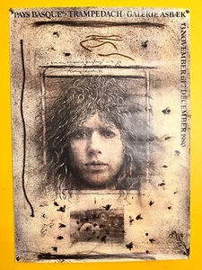 VTG Original Kurt Trampedach Pay Basque Poster Print Signed Numbered 209/400 HTF - Picture 1 of 10