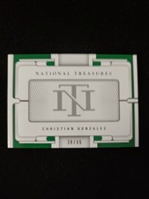 2023 Panini National Treasures Collegiate, CHRISTIAN GONZALEZ, RPA/BOOLKET, #38/