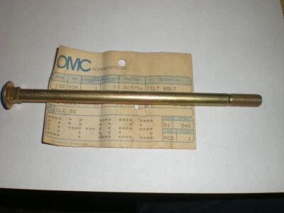 EVINRUDE JOHNSON OMC PERNO INCLINABLE 319756 PARA 1974-1979 9,9 y 1974-1978 15 hp CN-49 Foto 1 de 2