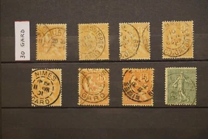 DEP-29-20-1: lot d'oblitérations du XXè siècle du département GARD - Imagen 1 de 1