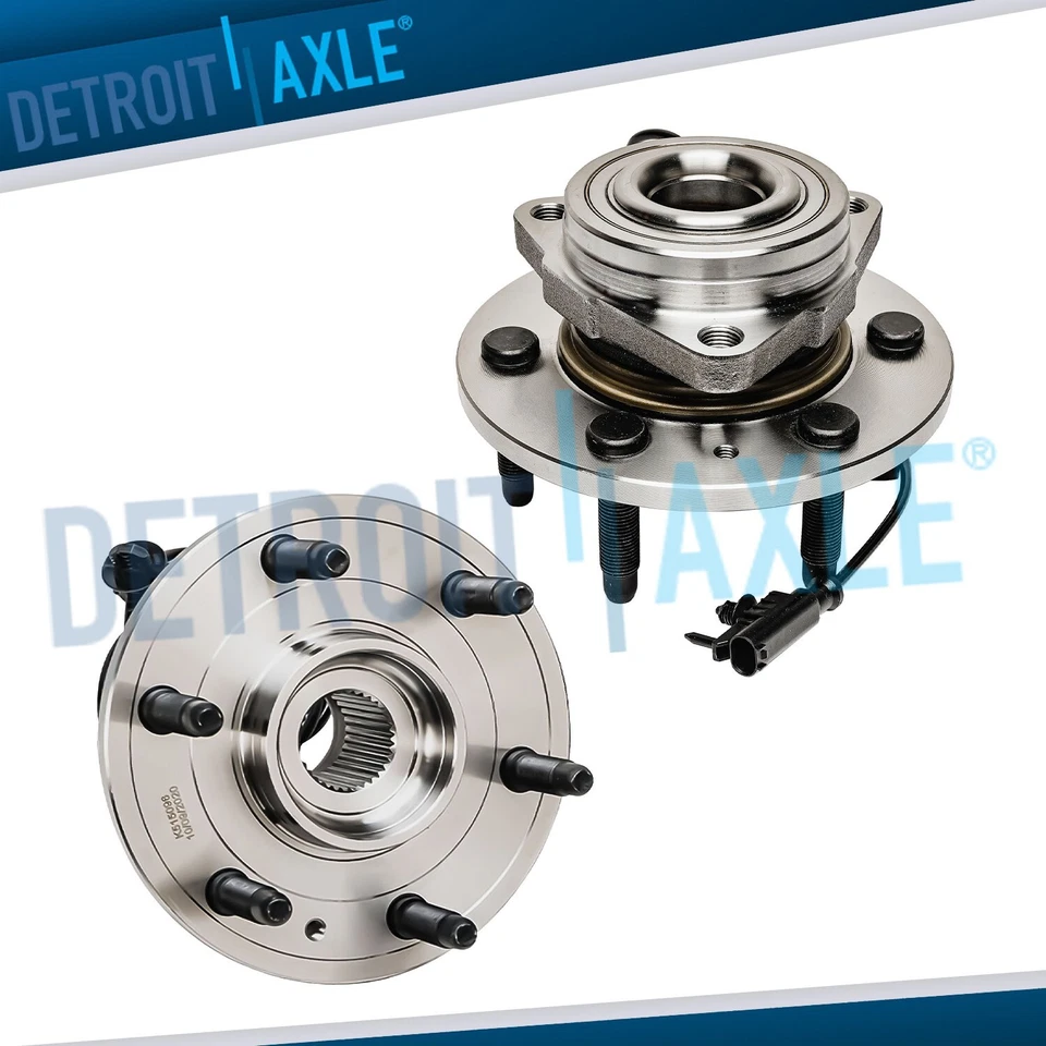 4WD Front Wheel Bearing Hubs for 2007-2013 Chevy Silverado GMC Sierra 1500 Tahoe - Image 1 of 4