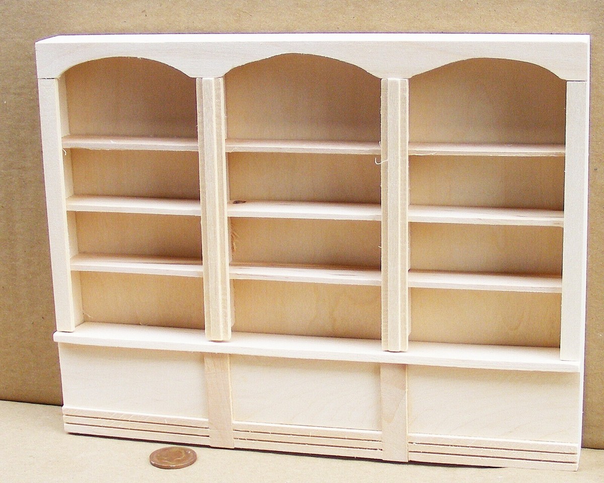 Dollhouse Display Unit Melody Jane 1:12 Scale - 16 Cube Modern ...
