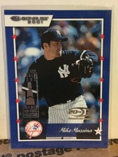 Mike Mussina 2001 Donruss 20th Anniversary Chicago Sun Times Collection #5/5 SP