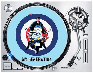 Alfombra de calzoncillos My Generation Mod Target para DJ - The Who Jam Paul Weller - Imagen 1 de 2