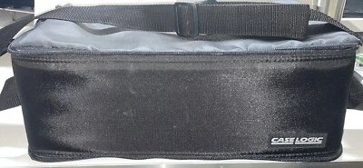 Case Logic “60” Cassette Tape Travel Storage Holder Soft Nylon Black Portable - Image 1 of 4