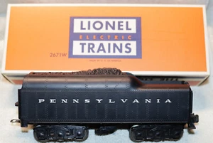 LIONEL 2671w PENNSYLVANIA 6 WHEEL TENDER ORIGINAL SHELL ? VERY NICE - Picture 1 of 12