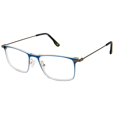 L'AMY AMERICA New Balance Brille NB409001 53 Herren Blau