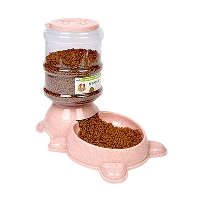  Distributore Automatico Cibo Cani Erogatore Crocchette Gatto Mangiatoia Per - Immagine 1 di 4