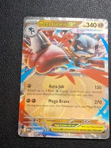 Mega Lucario ex 077/132 -Pokemon Mega Evolution - English Near Mint  - Picture 1 of 2