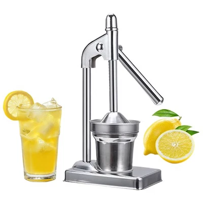 Heavy Duty Metal Manual Juicer Fruit Juice Squeezer for Pressing Lemons Oranges - Image 1 of 4