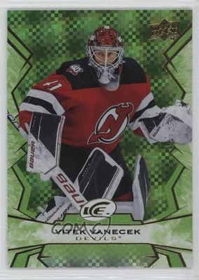 2022-23 Upper Deck Ice Green Vitek Vanecek #38 - Image 1 of 2