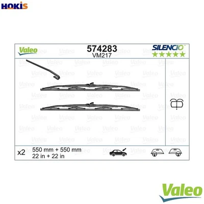 LIMPIAPARABRISAS 574283 PARA PEUGEOT 405/II/Van/Break/Mk K5A/KDX 1.4L LFZ 1.8L 4cyl Foto 1 de 4