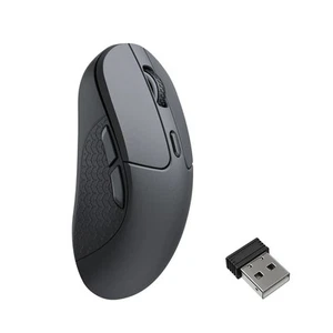 Keychron M3 Souris sans Fil Bluetooth 5.1 & 2.4 GHz, Noir, 8000 Hz, M3-A23 - Photo 1/6