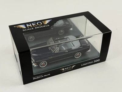 NEO 1/43 1963 Volvo Amazon Coune convertible dark blue 45211 - LE of only 300 - Image 1 of 4