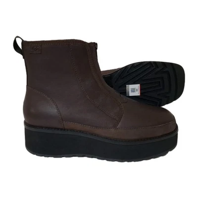 Botas de plataforma UGG Cityfunc con cremallera para mujer talla 12 cedro quemado Foto 1 de 4