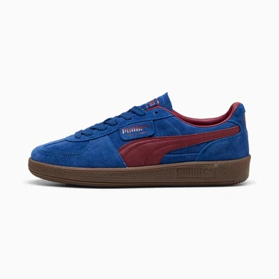 Puma Palermo En Azul Oscuro Y Rojo Oscuro Todas Las Tallas Stock Limitado - Imagen 1 de 4