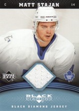 2006-07 BLACK DIAMOND MATT STAJAN JERSEY see desc ship $