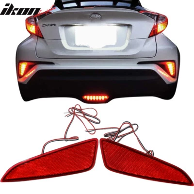 Fits 18-22 Toyota CHR C-HR LED OE Rear Bumper Side Reflectors Lights Tail Lights - Image 1 of 4