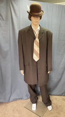 Traje Zoot Marrón "Envío Gratis" - Excelente Estado Foto 1 de 4