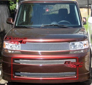 Fits 2003-2007 Scion XB Lower Bumper Stainless Steel Mesh Grille - Picture 1 of 3