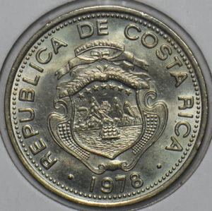 Costa Rica 1978 25 Centimos GEM BU 196286 combine shipping - Picture 1 of 2