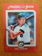 2016 Panini Donruss Optic Masters of the Game Red /99 Cal Ripken Jr #MG10 HOF