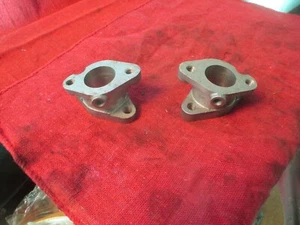Triumph Daytona 500 Intake Manifolds 1967 - 1974 Dual Carb 015625 - Picture 1 of 18