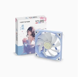 Yeston YT-120 SAKURA Fan ARGB 4pin Regular/Rever Silent Cooler Fan - Afbeelding 1 van 8