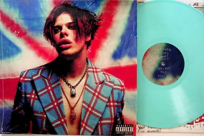 YUNGBLUD- Self Titled Limited BLUE Coloured Vinyl LP (NEW 2022) Union Jack Cover - Image 1 of 4