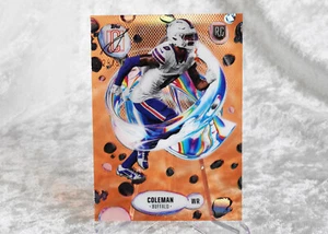 2024 Topps Signature Class KEON COLEMAN RC ORANGEš„ Fluidity /50 #F-12 Case Hit - Picture 1 of 2