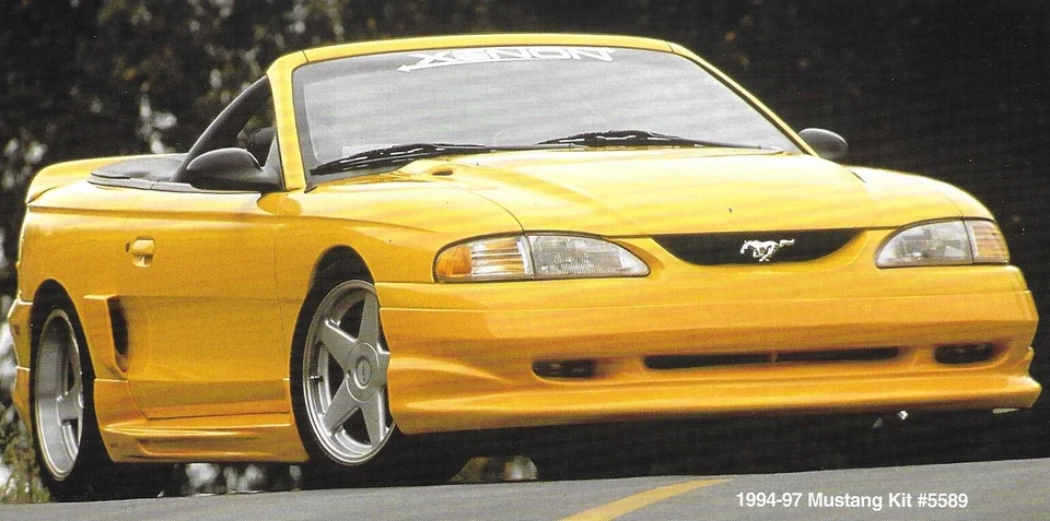 Kit de moldura de efectos de tierra de xenón 5589 para Ford Mustang 94-98 *¡PINTURA A JUEGO!* Foto 1 de 2