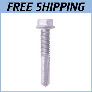 Heavy Duty Zinc Coated 1-1/4" Self Drilling Screws, 250 Pack for Metal & More - Picture 1 of 3