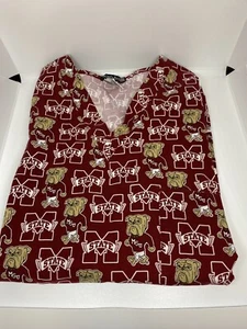 Mississippi State Scrub Top Größe Large gebraucht, in einwandfreiem Zustand - Bild 1 von 1