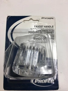 PROFLO  - PF141342PK - Faucet Acrylic Handle HOT Pack - Picture 1 of 9