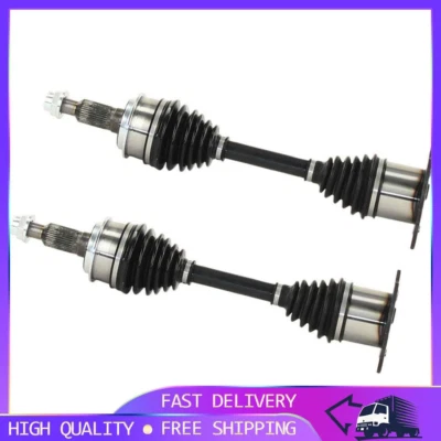 Par de 2 ejes delanteros CV TrakMotive para GMC K1500 Cadillac Chevrolet Foto 1 de 3