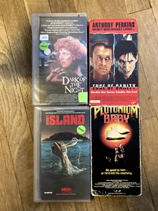 80s HORROR VHS LOT! 4 MOVIES! - Picture 1 of 6