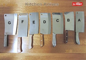 Aleación de calidad acero inoxidable stl cocina knvies helicóptero carne china cuchillo carnicero - Imagen 1 de 49