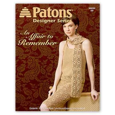 Patons Designer Series An Affair to Remember, узоры для вязания крючком $6,95 - Изображение 1 из 4