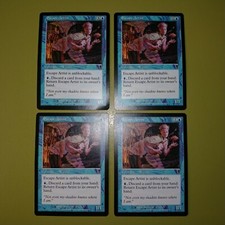 Escape Artist x4 Odyssey 4x Playset Magic the Gathering MTG