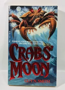 Crabs Moon Guy N. Smith Paperback Book Vintage Horror Pulp Fiction 1st USA Print - Foto 1 di 7