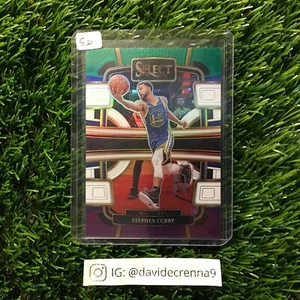 Stephen Curry 2023-24 Panini Select #56 Green Purple Holo - Picture 1 of 3