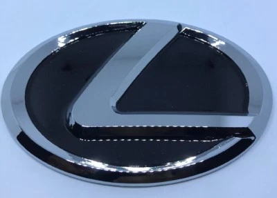 LEXUS OEM FACTORY CHROME REAR 2006-2013 IS350 & IS250 2008-2014 ISF EMBLEMS - Image 1 of 4