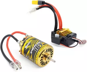 Precision-Crafted 5-Slot 540 PLUS V2 Brush Type 16T Crawler Motor w/ 80A ESC - Picture 1 of 3