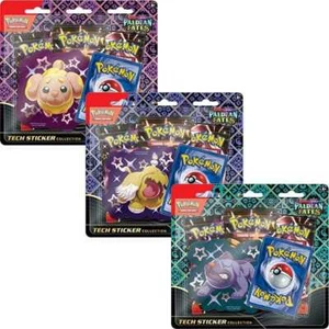 Pokémon TCG - Scarlet & Violet 4.5: Paldean Fates Tech Sticker Collection - Picture 1 of 8