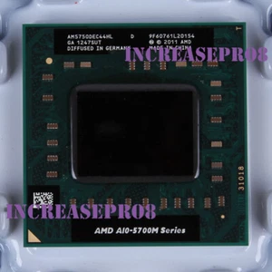 AMD A10-Series A10-5750M Processor 2.5GHz AM5750DEC44HL CPU Socket FS1 2500 MHz - Picture 1 of 4