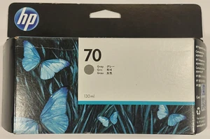 Original HP 70 Tintenpatrone Grau High Capacity - C9450A - Ablauf 2020 - Bild 1 von 3