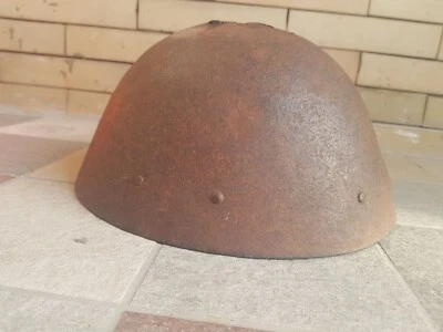 WW2 M39 Čačak Elmetto Serbo Regno di Jugoslavia Reliquia 1939 - 1941 Guardia Reale - Immagine 1 di 4