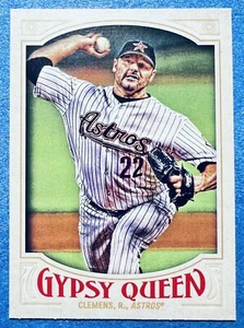 2016 Topps Gypsy Queen #348 Roger Clemens Houston Astros ⚾️ NM or Better - Picture 1 of 3