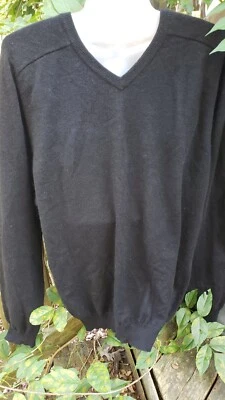 Suéter Joseph & Lyman Para Hombre X-Grande Colección Limitada 100% Cachemira Pura Cuello en V Foto 1 de 4